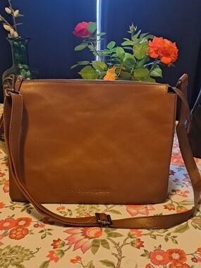 Harbour 2nd Smooth Tan Crossbody Bag